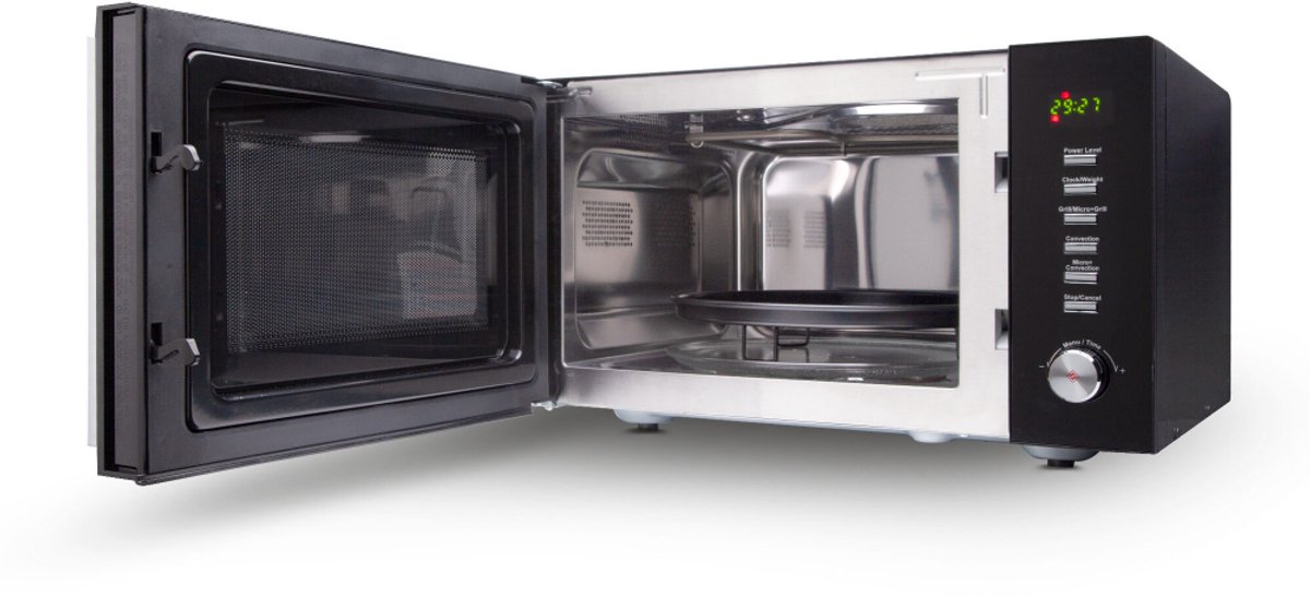 SOGO Combi Magnetron met Heteluchtoven en Grill 25L Zwart