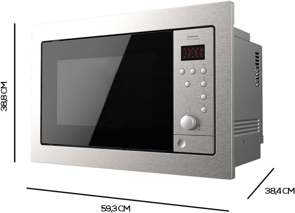 Solene Combi Combi Magnetron RVS Zwart Zilver