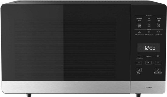 Solene Combi Magnetron RVS Zwart Zilver Vrijstaand