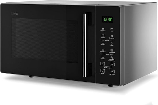 Solene Combi Magnetron RVS Zwart Zilver Vrijstaand