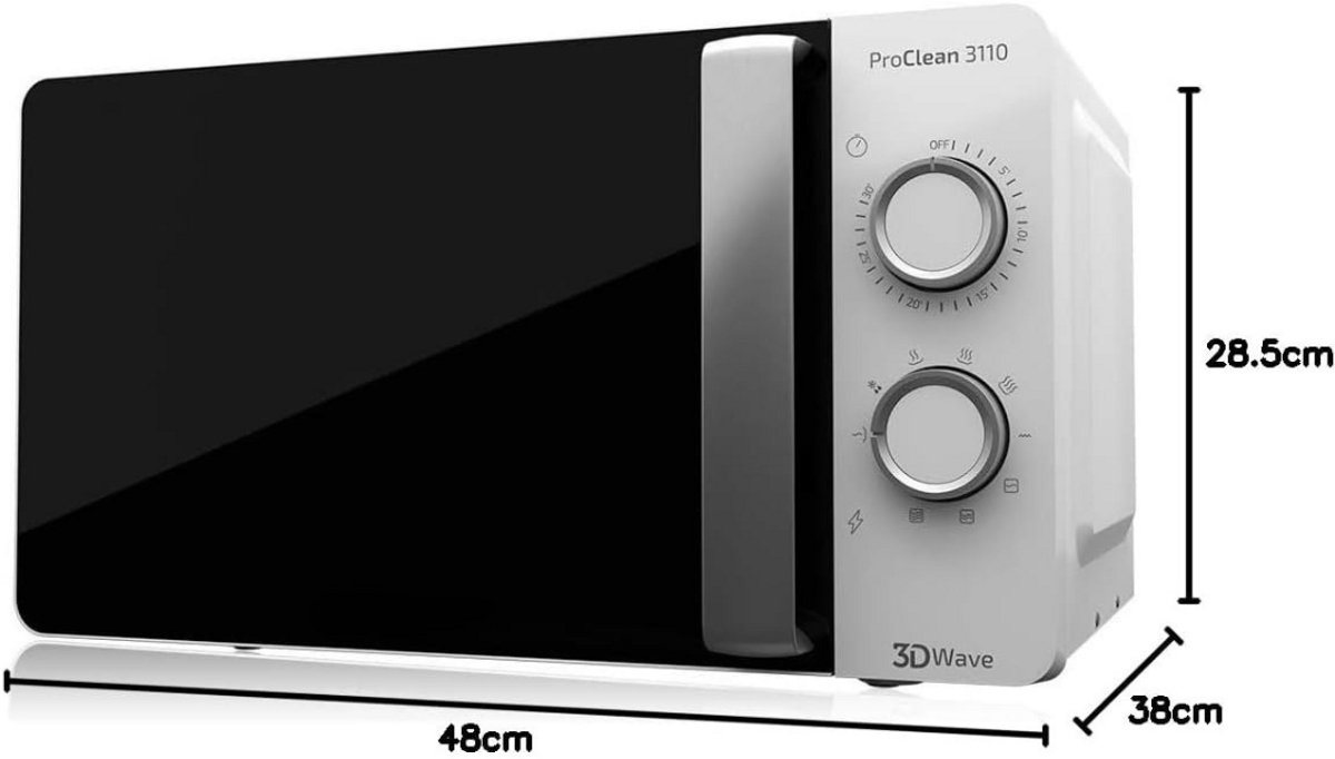 Solene Combi Magnetron RVS Zwart Zilver Vrijstaand