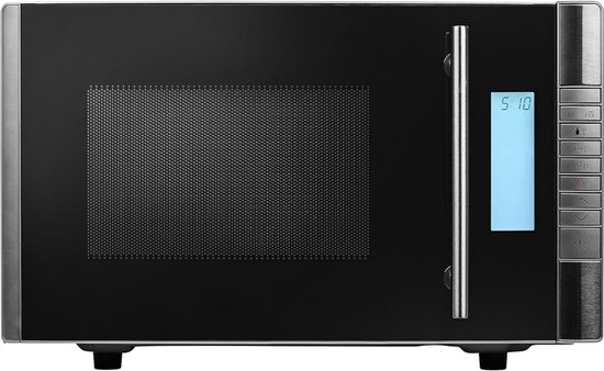 Solene Combi Magnetron RVS Zwart Zilver Vrijstaand
