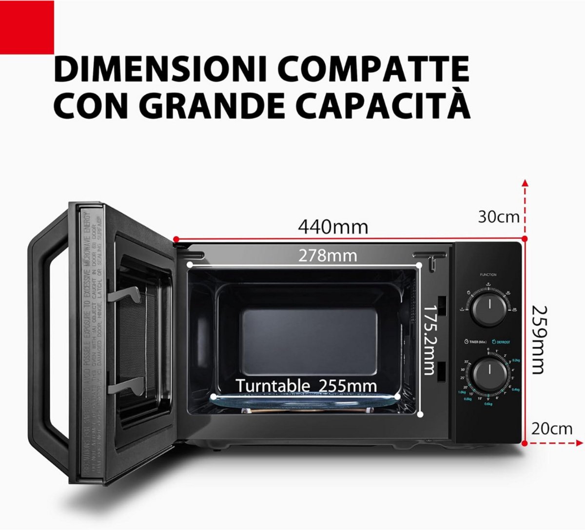 Solene Combi Magnetron RVS Zwart Zilver Vrijstaand