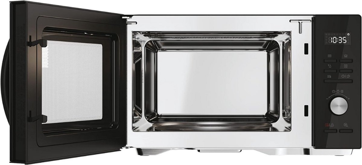 Solene Combi Magnetron RVS Zwart Zilver Vrijstaand
