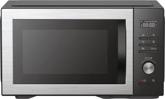 Solene Combi Magnetron RVS Zwart Zilver Vrijstaand