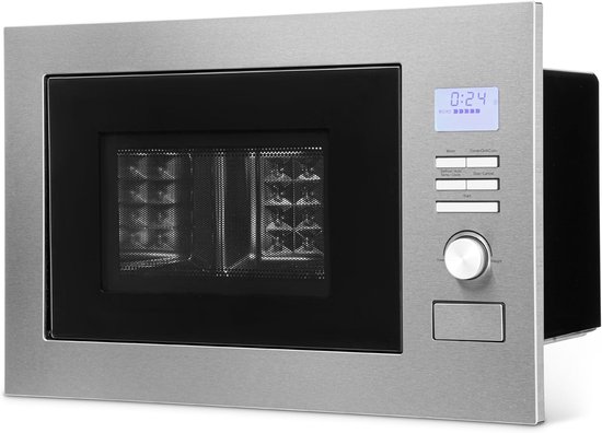 Solene Combi Magnetron RVS/Zwart/Zilver Vrijstaand