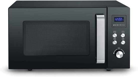 Solene Combi Magnetron Vrijstaand RVS Zwart Zilver