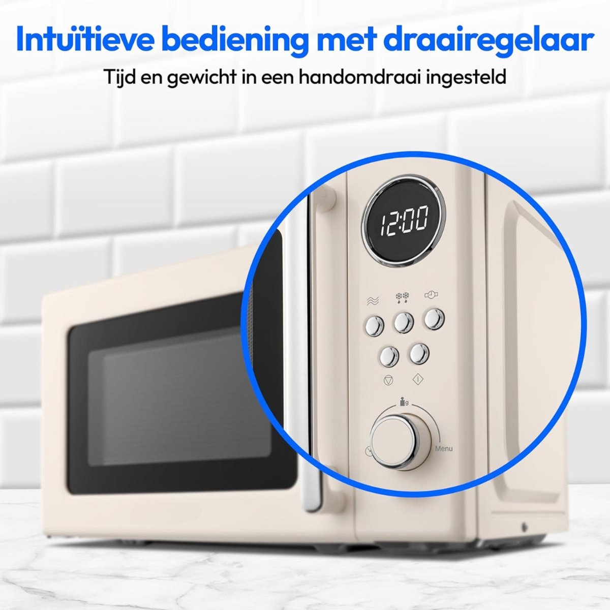 Solene Combi Magnetron Vrijstaand RVS Zwart Zilver