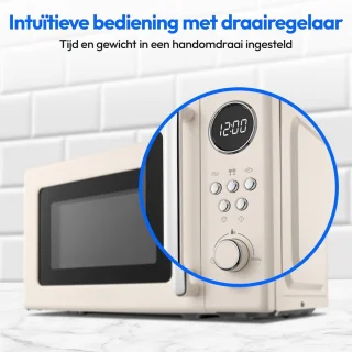 Solene Combi Magnetron Vrijstaand RVS Zwart Zilver