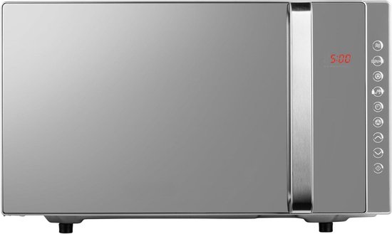 Solene Combi Magnetron Vrijstaand RVS Zwart Zilver
