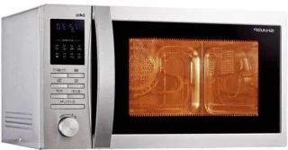 Solo magnetronoven met grillfunctie, 25 liter, zilverkleurig