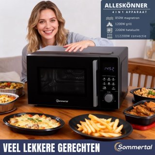 Wat vinden we goed aan de Sommertal MW2200 magnetron 25 L