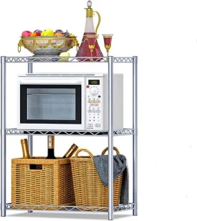 Ruimtewinst in kleine keukens: praktisch staand magnetronrek