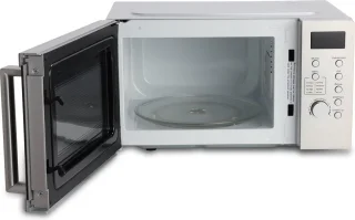 Swiss Pro+ Combi Magnetron Met Grill 20L RVS Zilver