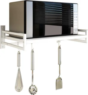 Handig en robuust wandrek: meer werkruimte in de keuken zonder gedoe