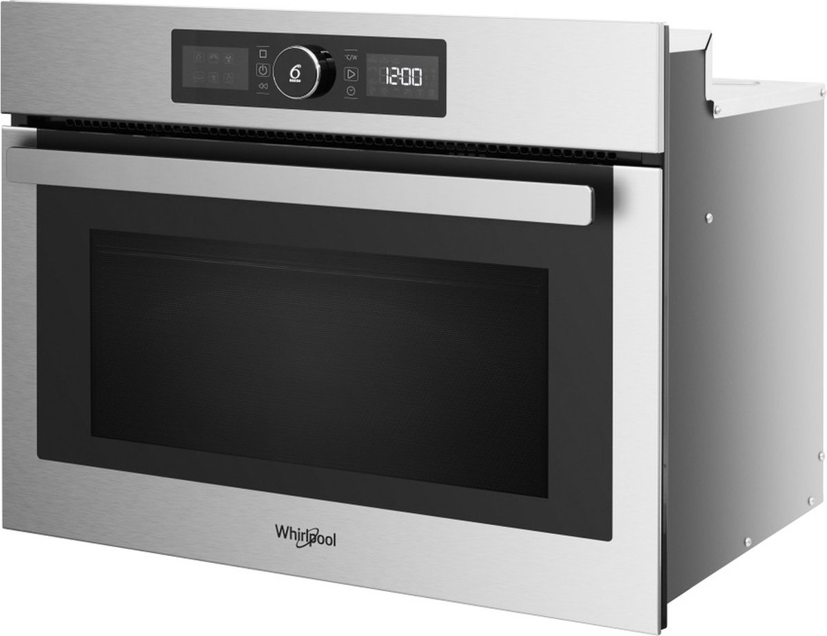 Wat vinden we goed aan de Whirlpool AMW9604IX Inbouwcombimagnetron
