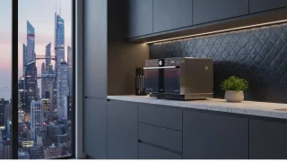 Whirlpool EliteChef 33L Combi-magnetron