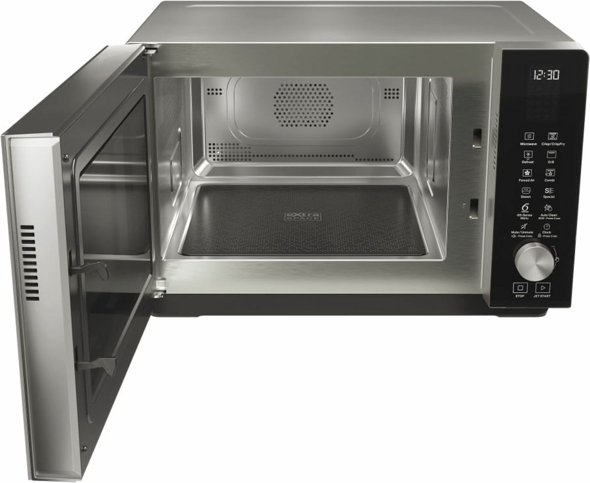 Whirlpool MWF 259 SB ExtraSpace Combinatiemagnetron 25L Zwart Zilver