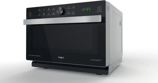 Whirlpool MWSC 833 SB Combinatiemagnetron Zwart