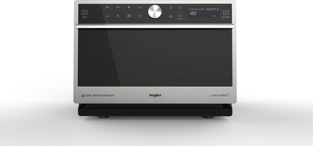 Whirlpool Supreme Chef MWSC 9133 SX Combimagnetron 33L Zilver