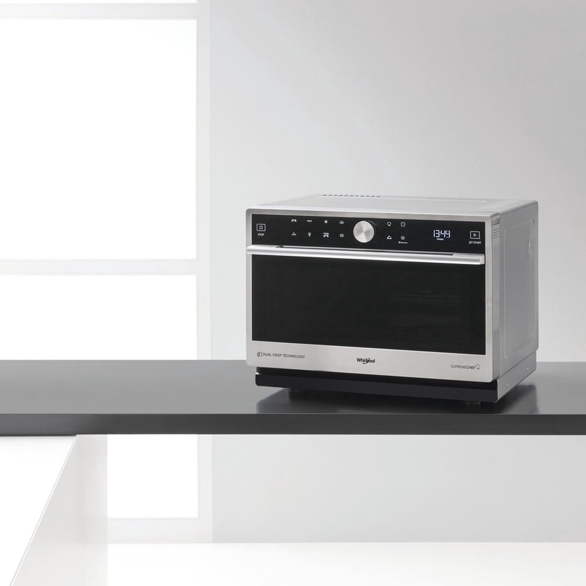 Whirlpool Supreme Chef MWSC 9133 SX Combimagnetron 33L Zilver