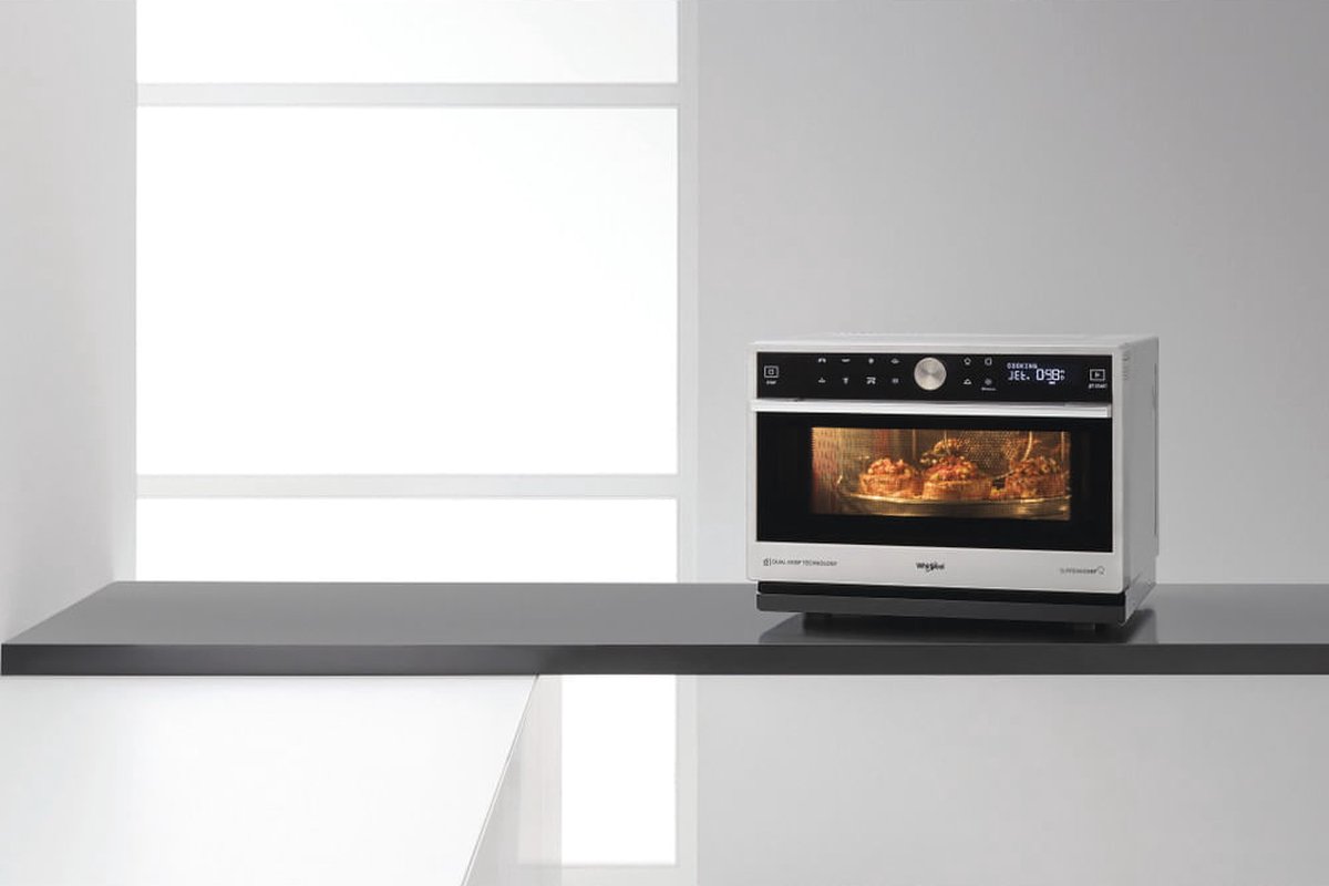 Whirlpool Supreme Chef MWSC 9133 SX Combimagnetron 33L Zilver