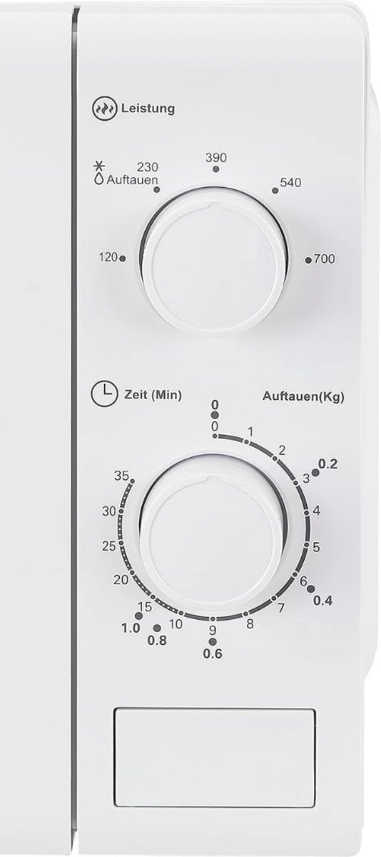 White-label Combi Magnetron 700W Wit Vrijstaand