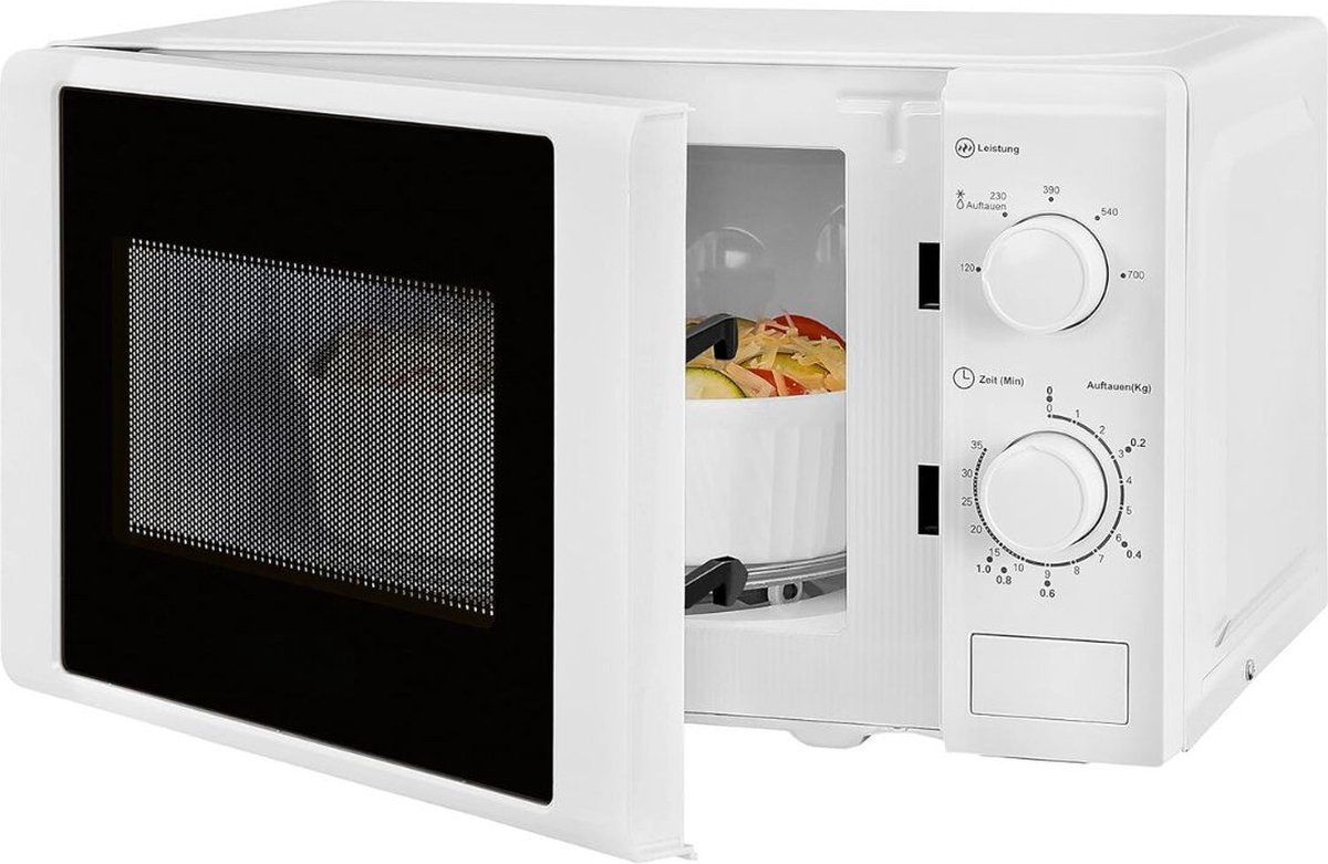 White-label Combi Magnetron 700W Wit Vrijstaand