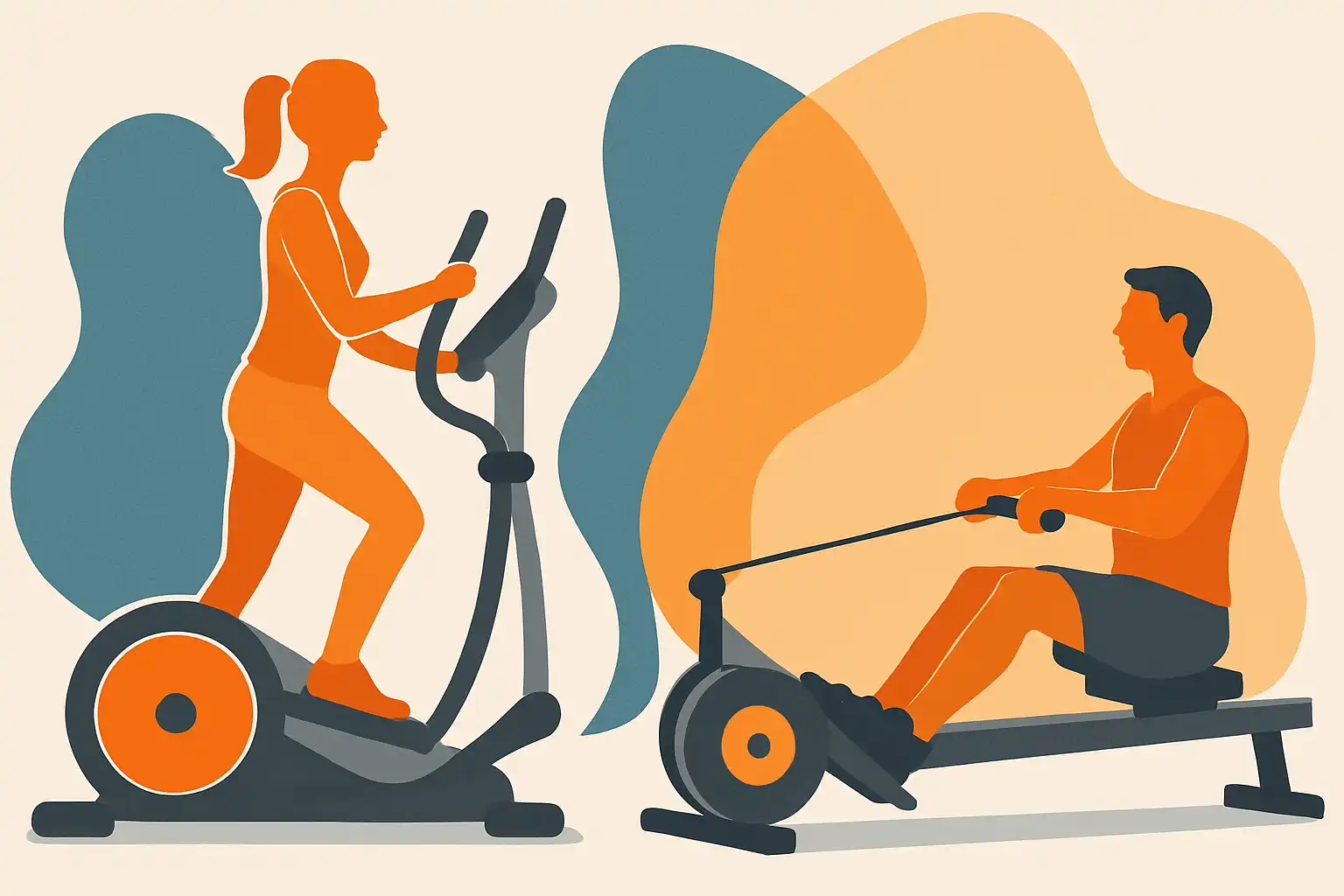 Crosstrainer of roeimachine: welke full-body workout past het beste bij jou?