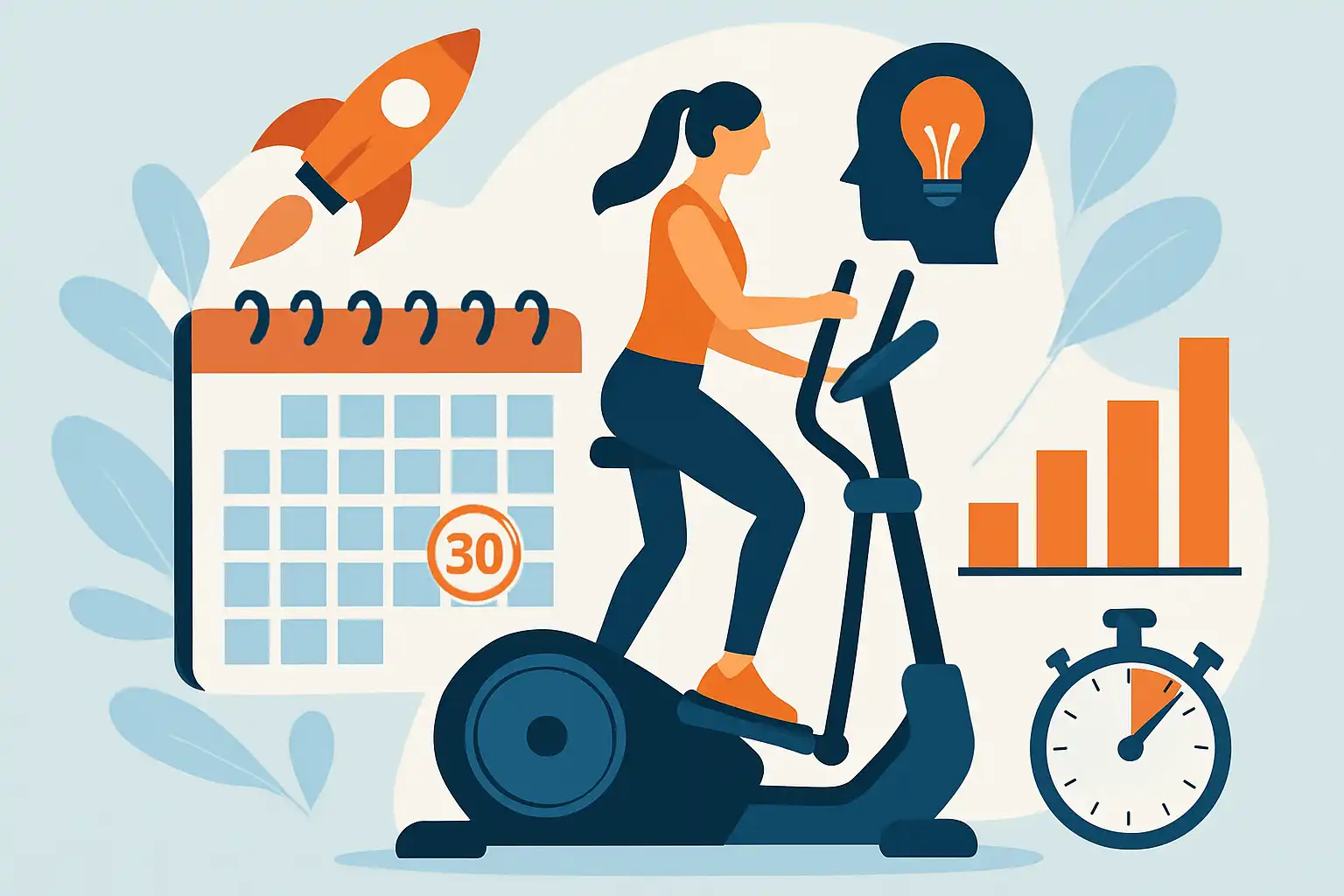 De 30-dagen crosstrainer challenge: schema, motivatiehacks en meetbare resultaten