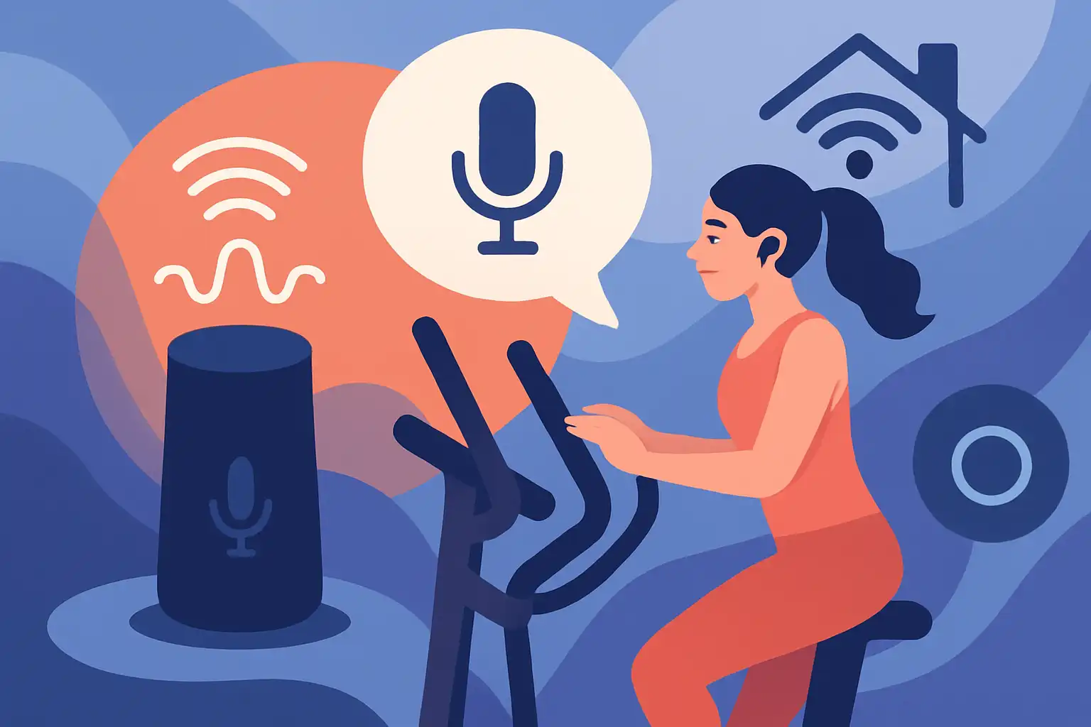 Train handsfree: zo bedien je je crosstrainer met je stem en slimme assistenten