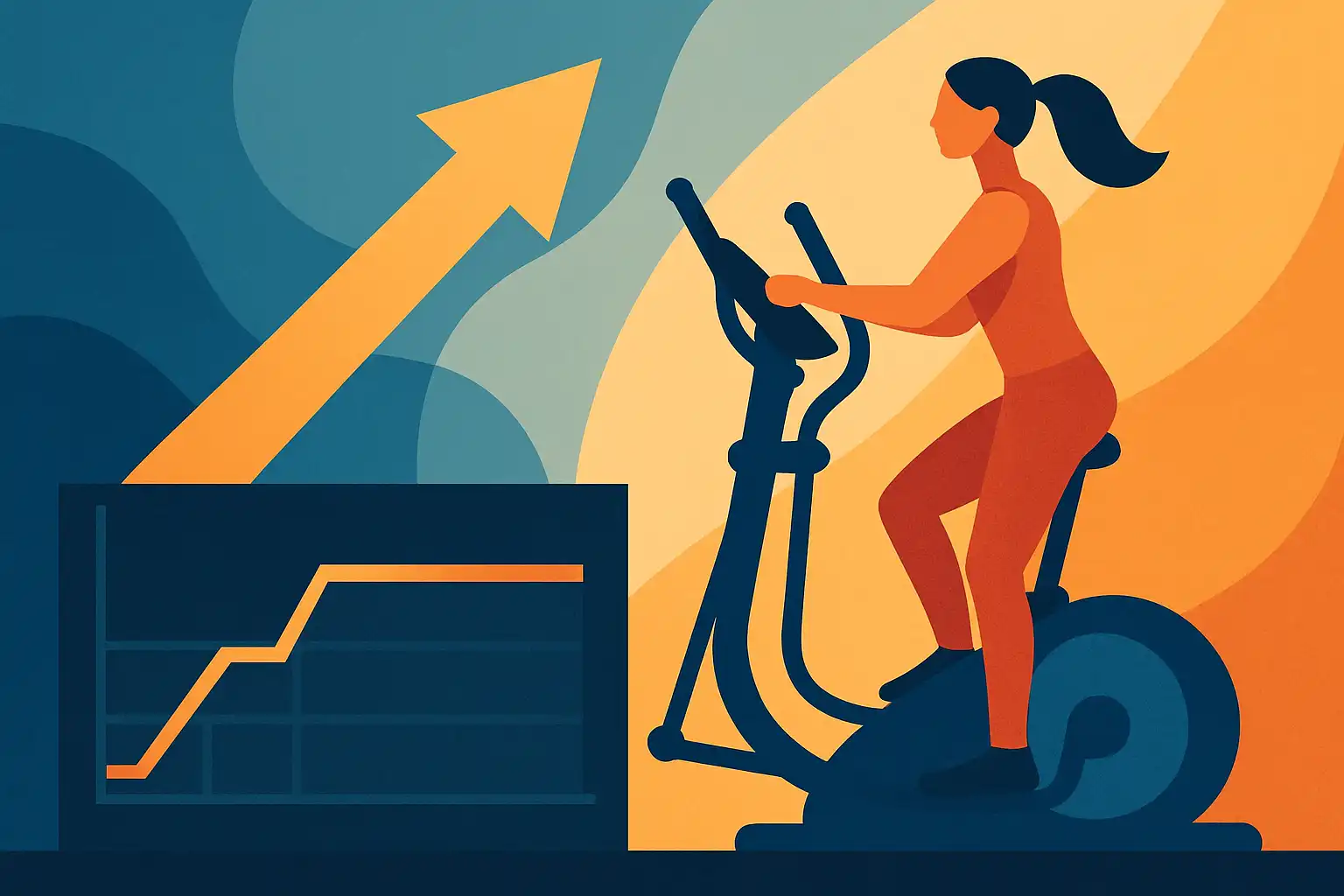Zo doorbreek je plateaus op de crosstrainer zonder extra uren te trainen