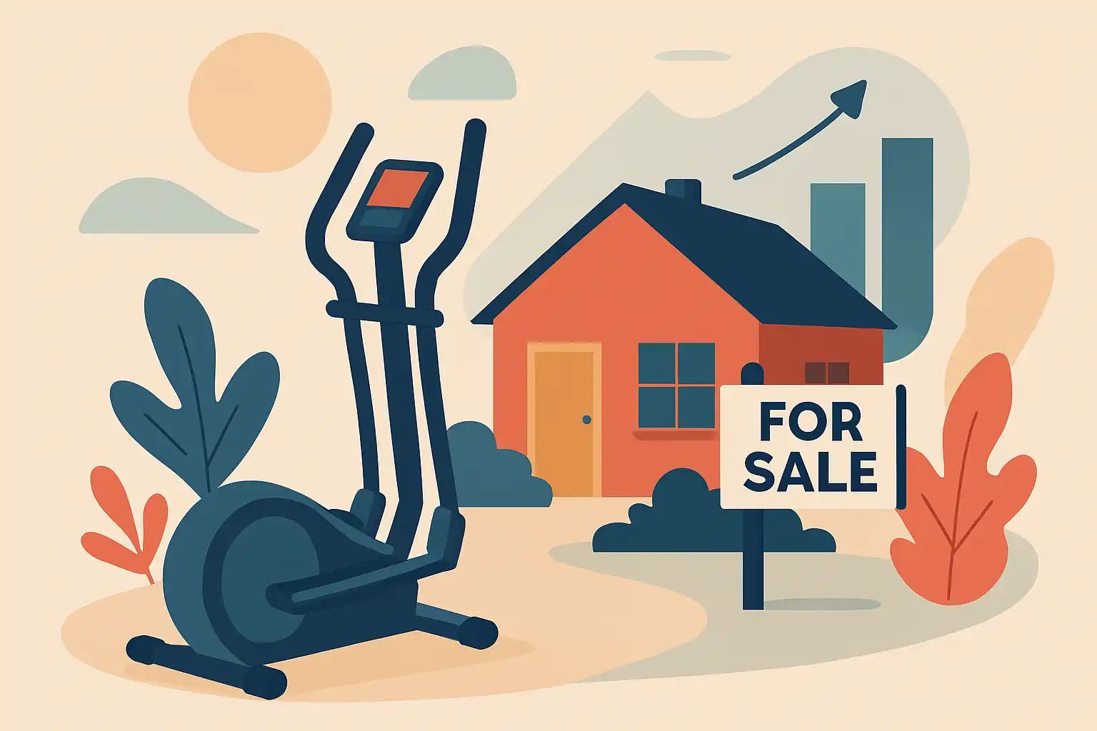 Zo kan een crosstrainer de waarde van je huis beïnvloeden (en hoe je het verkoopklaar maakt)