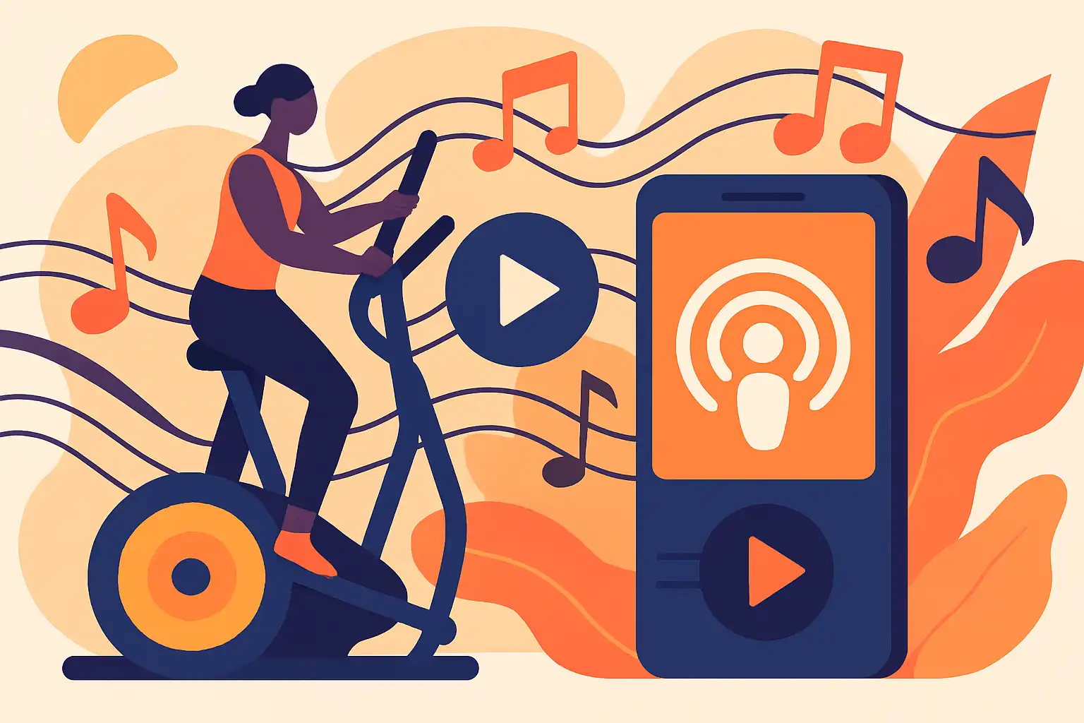 Zo kies je playlists en podcasts die je crosstrainer-workouts echt verbeteren