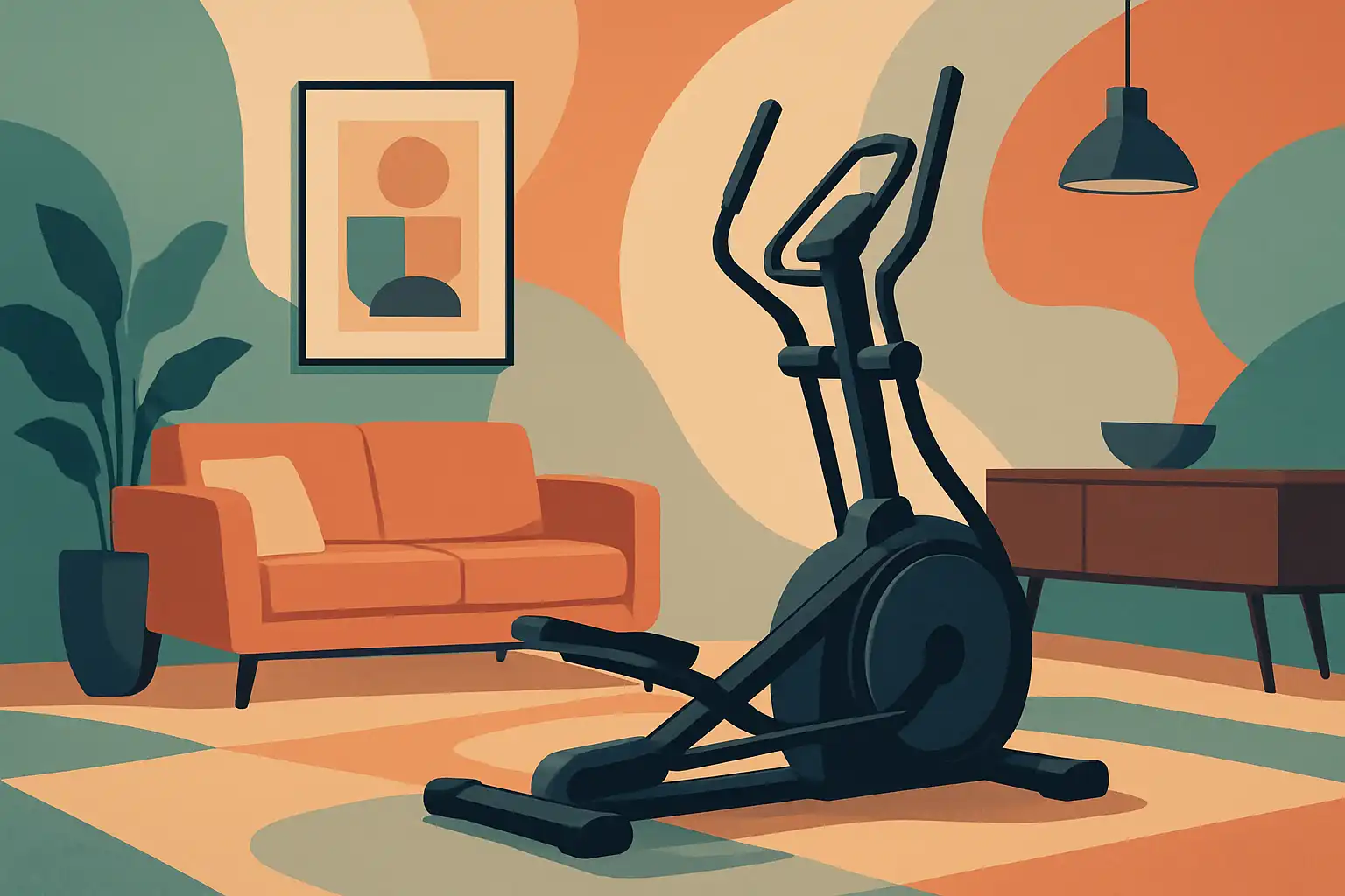 Zo richt je een stijlvolle home gym in met je crosstrainer: ontwerpideeën die je woonkamer niet laten lijken op een sportschool