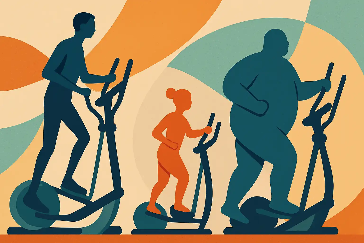 Zo stem je crosstrainer-workouts af op jouw lichaamsbouw: tips voor lange, korte en brede sporters