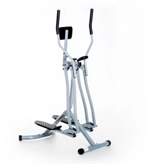 Crosstrainer - Hometrainer - LCD-display - Verstelbaar Borstkussen - Staal- Zilver - 96 x 60 x 152cm