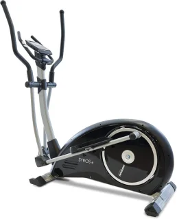 Crosstrainer met grote pedalen en elektronisch weerstandsysteem