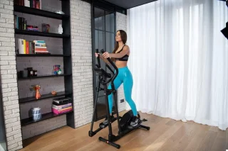 Crosstrainer voor Cardio en Fitness - Ergonomisch, Magnetisch Weerstandsapparaat voor Thuisgebruik