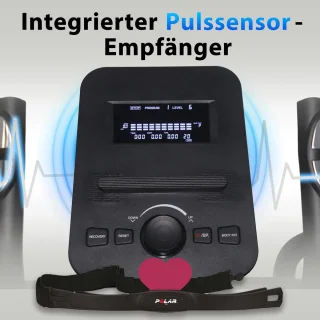 Crosstrainer Ergometer met Wi-Fi en Touchscreen - Perfect voor Thuistraining