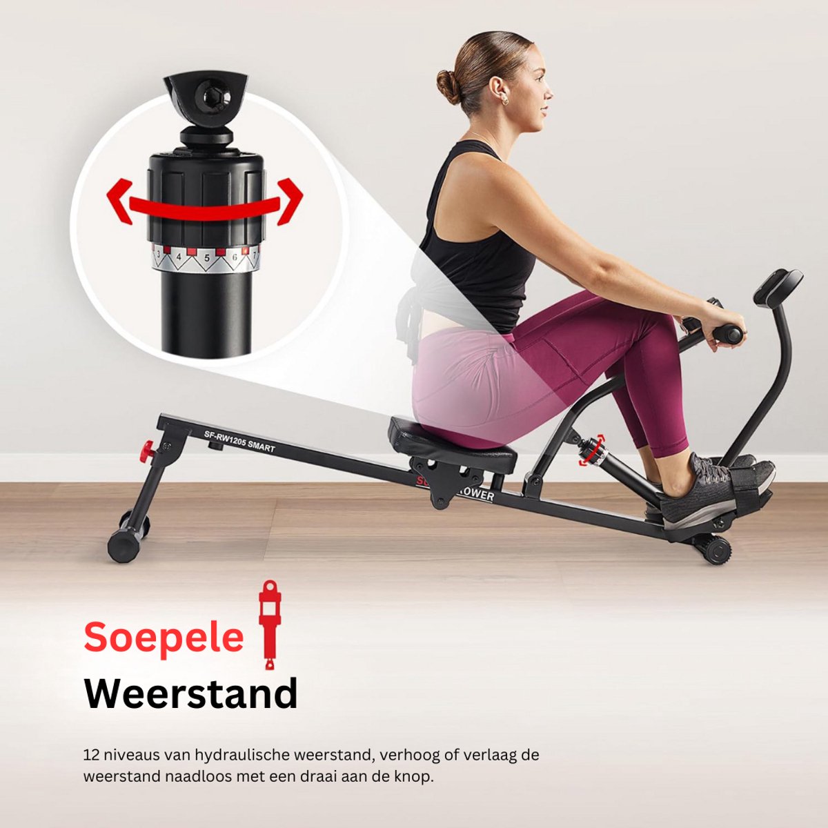 ApexArte Roeiapparaat Crosstrainer