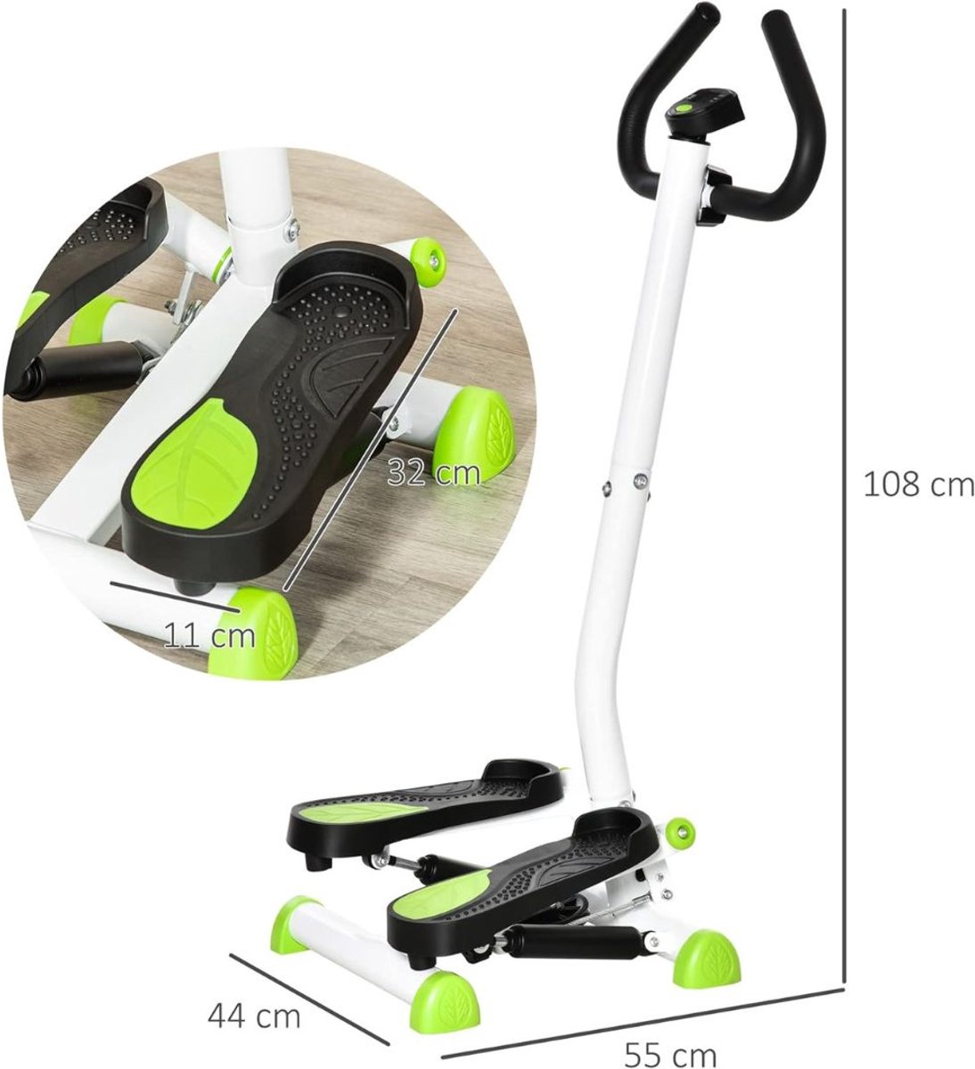 ApexArte Stepper Fitness Hometrainer Crosstrainer