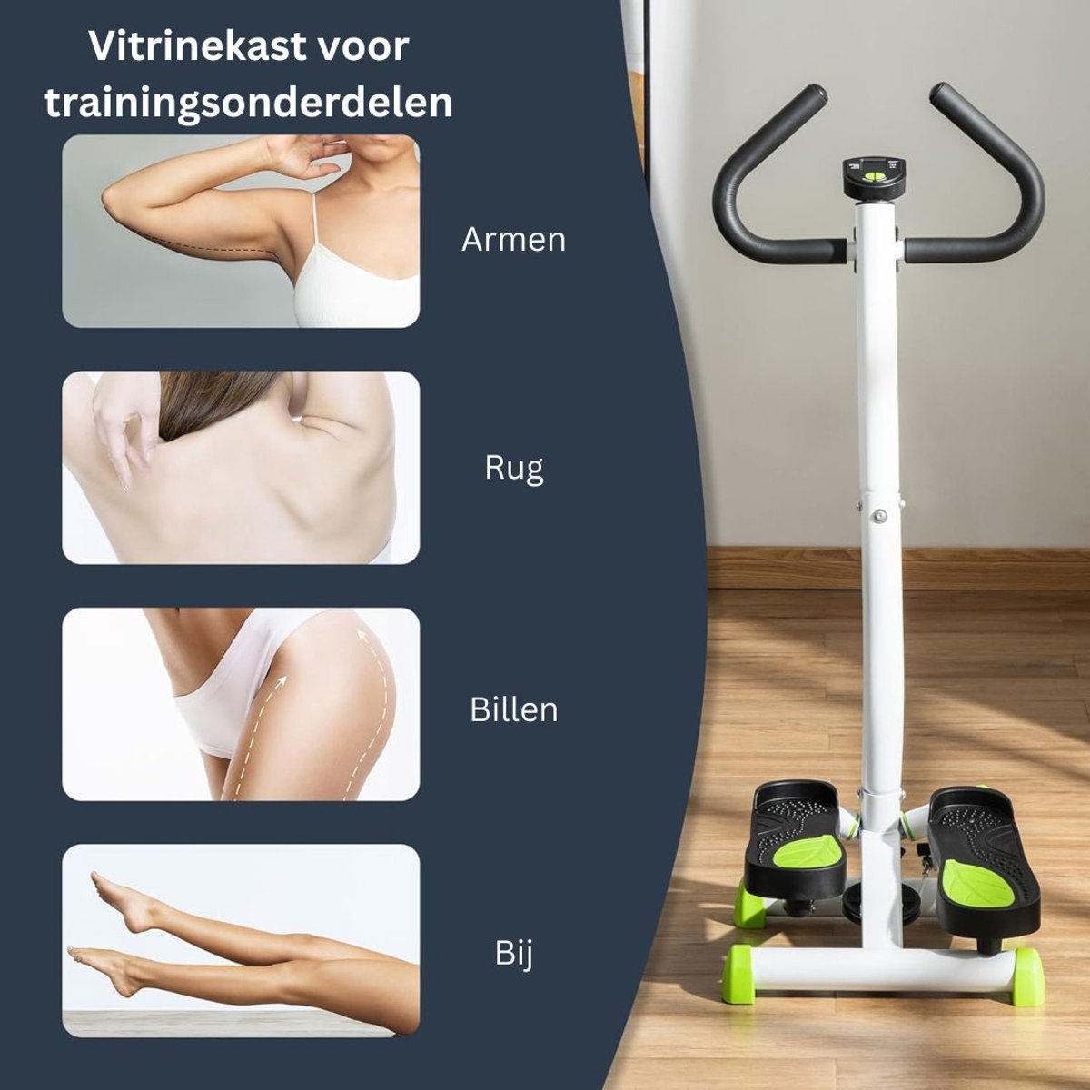 ApexArte Stepper Fitness Hometrainer Crosstrainer