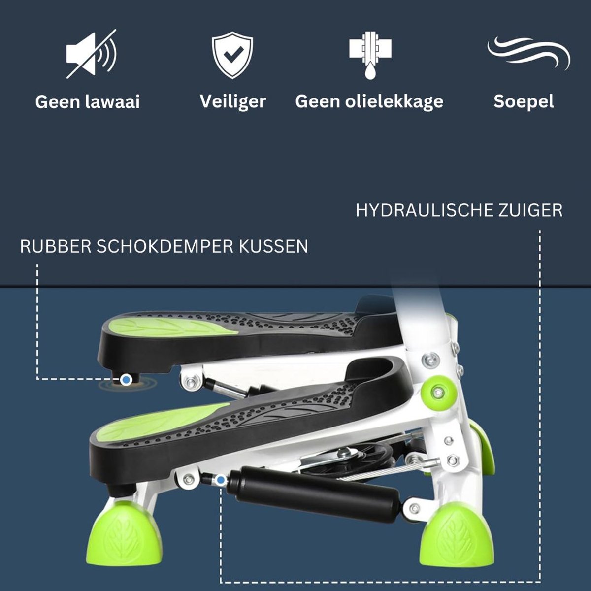 ApexArte Stepper Fitness Hometrainer Crosstrainer