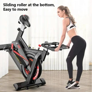CARDIO Spinningfiets Hometrainer Zwart