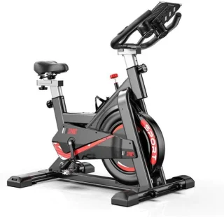 CARDIO Spinningfiets Hometrainer Zwart