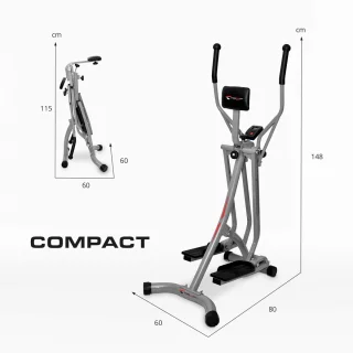 Christopeit Crosstrainer Walker opvouwbaar