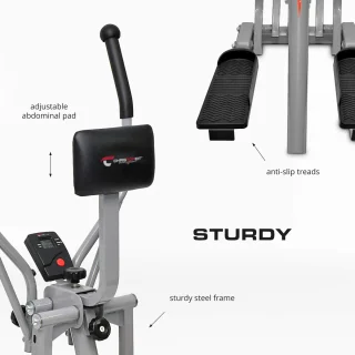 Christopeit Crosstrainer Walker opvouwbaar