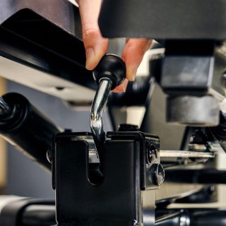 CRLYN Stepper Crosstrainer Mini Zwart Wit