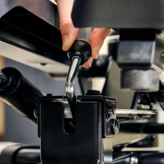 CRLYN Stepper Crosstrainer Mini Zwart Wit